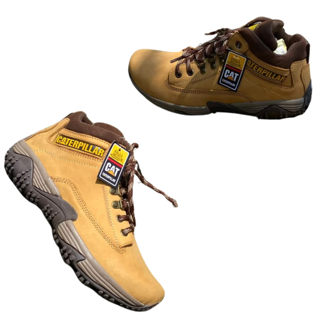 CATERPILLAR BOTAS DE SEGURIDAD: Protección y Durabilidad Si estás buscando el calzado ideal para garantizar tu seguridad en el trabajo, las CATERPILLAR BOTAS DE SEGURIDAD son laOnlineshoppingcenterg, ofrecemos unaCaterpillar Botas Hombre o modelos para cualquier situación laboral, aquí te contamos todo lo que necesitas saber antes de comprar.  ¿Por qué elegir CATERPILLAR BOTAS DE SEGURIDAD? Las CATERPILLAR BOTAS DE SEGURIDAD se destacan por su durabilidad y resistencia, características que las hacen perfectas para trabajos de construcción, industrias y cualquier ambiente donde se requiera protección extra. Entre los beneficios más destacados están:  Punteras reforzadas: Ideales para proteger tus pies de golpes o caídas de objetos pesados. Suelas antideslizantes: Ofrecen una excelente tracción en superficies mojadas o resbaladizas. Comodidad para largas jornadas: A pesar de su robustez, las botas CAT están diseñadas para mantener tus pies cómodos durante todo el día. Estas características hacen que las Caterpillar Botas sean una inversión inteligente para quienes buscan seguridad y comodidad en su calzado de trabajo.  Botas Caterpillar Originales: Seguridad y Estilo Las Caterpillar Botas Hombre no solo son una referencia en seguridad, también tienen un diseño robusto y atractivo. En Onlineshoppingcenterg, contamos con una gran variedad de botas Caterpillar originales que no solo protegen tus pies, sino que también añaden estilo a tu equipo de trabajo.  Además, las botas de seguridad CAT están hechas con los mejores materiales, lo que asegura una larga vida útil y resistencia al desgaste, incluso en las condiciones más duras. Si buscas calidad y durabilidad, las Caterpillar Botas son la mejor elección.  ¿Cuál es el Precio de las CATERPILLAR BOTAS DE SEGURIDAD? En Onlineshoppingcenterg, sabemos que el precio es un factor importante al elegir el calzado adecuado. Las Caterpillar Botas Hombre y otros modelos de la marca están disponibles a precios competitivos. Aunque pueden ser un poco más costosas que otras opciones, la durabilidad y la protección que ofrecen justifican la inversión.